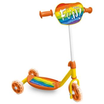 Rainbow mintás háromkerekű roller - Mondo Toys kép
