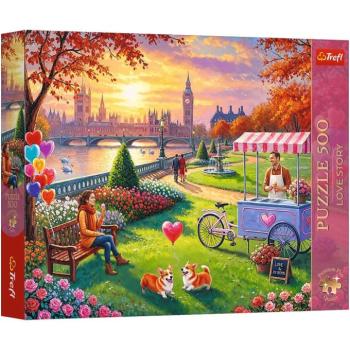 Romantikus London 500db-os Prémium plus quality puzzle - Trefl kép
