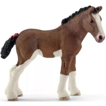 Schleich: Clydesdale csikó figura (13810) kép