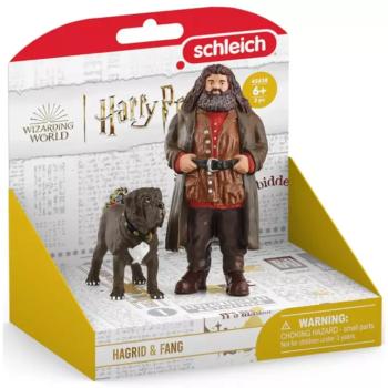 Schleich: Harry Potter Hagrid és Agyar figura szett (42638) kép