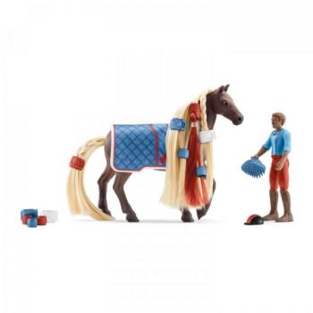 Schleich Horse Club: Sofia's Beauties - Leo és Rocky lova fésülhető sörénnyel kezdő készlet (42586) kép