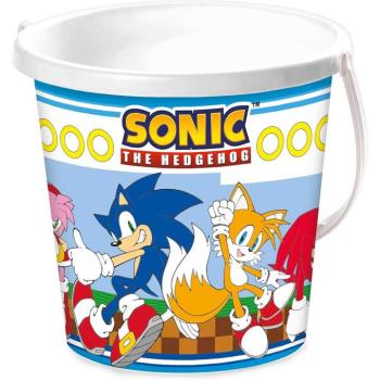 Sonic a sündisznó mintás homokozó vödör - Mondo Toys kép