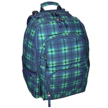 Spirit: E-Bag kék lekerekített iskolatáska, hátizsák 46x34x22cm kép