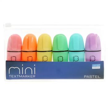 Spirit: Mini Pasztell szövegkiemelő filc szett 6 db-os kép