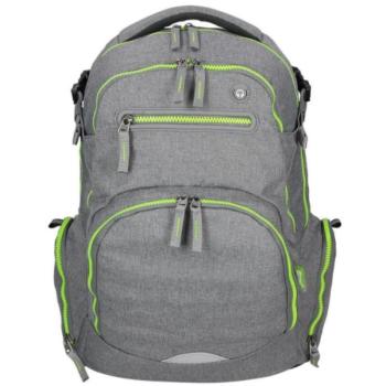 Spirit: Stinger ezüstszürke prémium ergonomikus iskolatáska hátizsák
