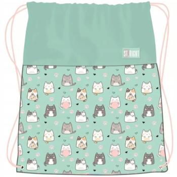 St.Right Charming Cats tornazsák, sportzsák 34x43cm kép