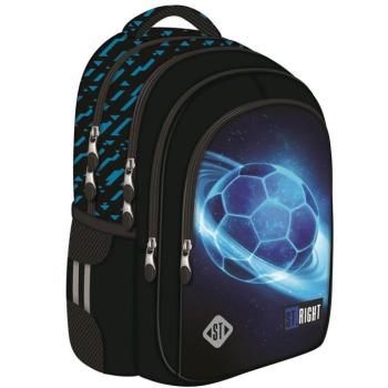 St.Right Cosmic Soccer iskolatáska, hátizsák BP58 40x28x18cm kép