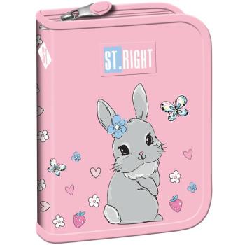 St.Right Cute Rabbit nyuszi mintás kihajtható tolltartó PC03 20,5x14x3,5cm kép