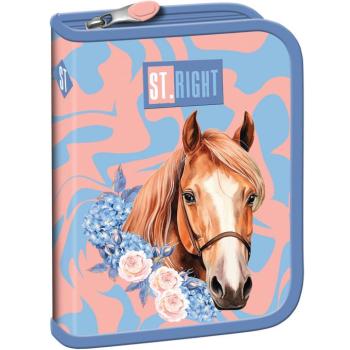 St.Right Romantic Horse lovas kihajtható tolltartó PC03 20,5x14x3,5cm kép