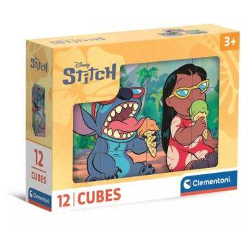 Stitch 12db-os mesekocka - Clementoni kép