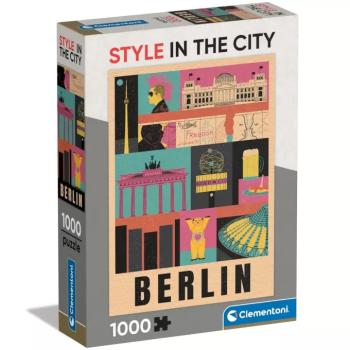 Style in the city Berlin 1000db-os puzzle - Clementoni kép