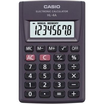 Számológép zseb CASIO HL-4 8 digit kép