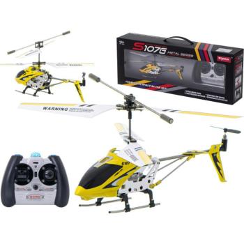Távirányítós helikopter RC távirányítóval SYMA S107G sárga kép
