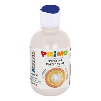 Tempera PRIMO 300 ml metál fehér kép