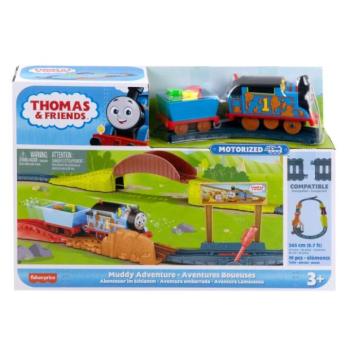 Fisher-Price: Thomas és barátai - Sáros Kaland motorizált pályaszett - Mattel kép