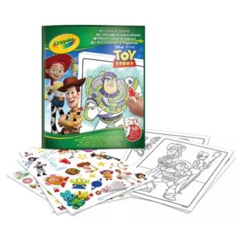 Toy Story 5: Kifestő és matricázó füzet kép