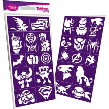 Tytoo: Heroes sablon szett 25db-os kép