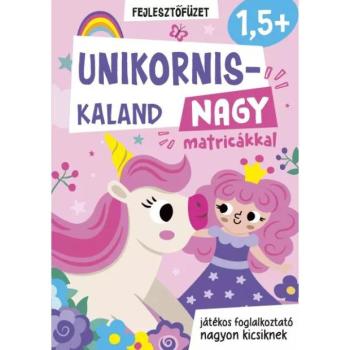 Unikornis kaland kifestő matricákkal kép