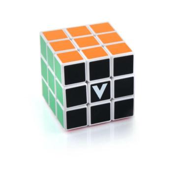 V-CUBE 3x3 versenykocka, egyenes, fehér kép