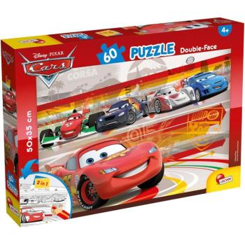 Verdák 2 az 1-ben 60db-os puzzle és színező 50x35cm - Lisciani kép