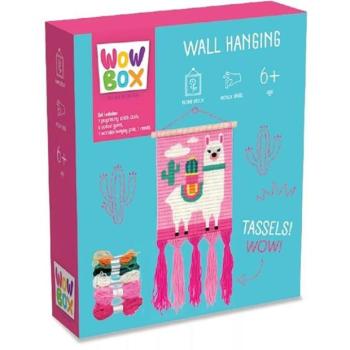 Wow Box: Csináld magad makramé fali dísz - Láma kép