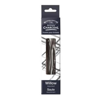 12 db-os vastag rajzszén készlet Winsor & Newton