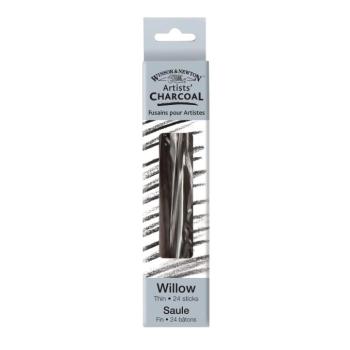 24 db-os vékony rajzszén készlet Winsor & Newton kép
