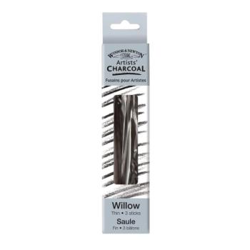 3 db-os vékony rajszén készlet Winsor & Newton kép