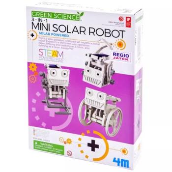 3az 1-ben Napelemes Robot – Mozgás napenergiával, játék tudománnyal kép