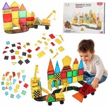 3D mágneses építőjáték, 90 darabos kép
