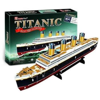 3D puzzle: Titanic - 35 darabos kép