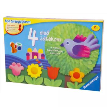 4 első játékom társasjáték gyűjtemény - Ravensburger kép