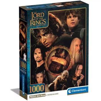 A Gyűrűk Ura: A küldetés kezdete 1000db-os puzzle - Clementoni