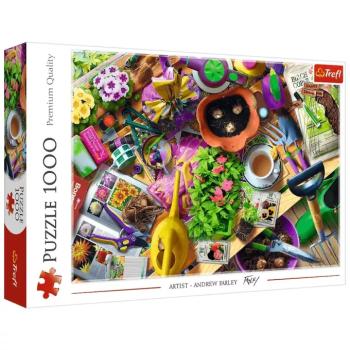 A kert rendbetétele 1000db-os puzzle - Trefl kép