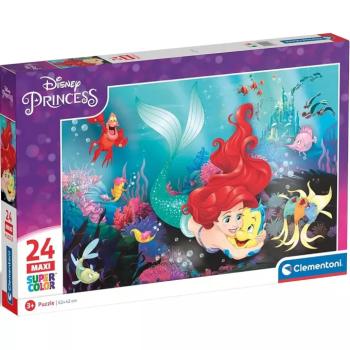 A kis hableány 24 db-os maxi supercolor puzzle - Clementoni