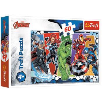 A legyőzhetetlen Bosszúállók puzzle 60db-os puzzle - Trefl kép