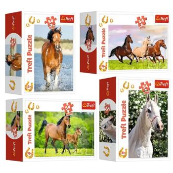 A lovak világa 54db-os mini puzzle több változatban - Trefl kép