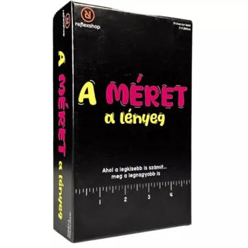 A méret a lényeg társasjáték kép