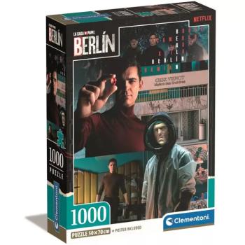 A nagy pénzrablás: Berlin izgalmas jelenetek 1000db-os Compact puzzle 50x70cm - Clementoni kép