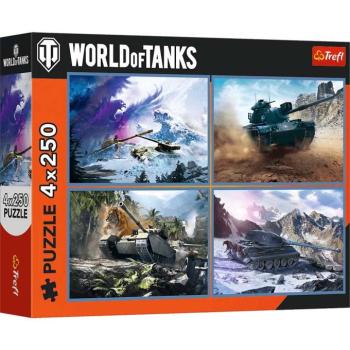 A nagy tankcsata 4x250db-os puzzle - Trefl kép