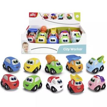 ABC Mosolygós városi munkagépek többféle változatban 1db - Simba Toys