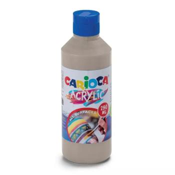 Acrylic 250ml-s akril festék ezüst színben - Carioca kép