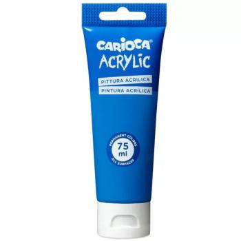 Acrylic 75ml-s akril festék kék színben - Carioca kép