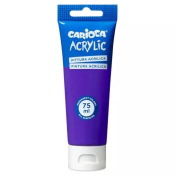 Acrylic 75ml-s akril festék lila színben - Carioca