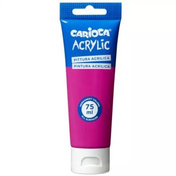 Acrylic 75ml-s akril festék magenta színben - Carioca kép