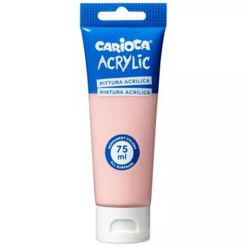 Acrylic 75ml-s akril festék rózsaszín színben - Carioca kép
