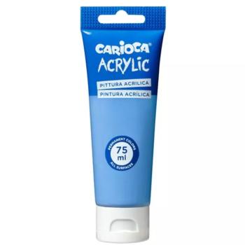 Acrylic 75ml-s akril festék világos kék színben - Carioca