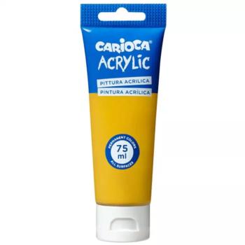 Acrylic 75ml-s akril festék vörösbarna színben - Carioca kép