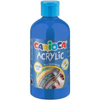 Acrylic Akril festék kék színben 250ml - Carioca kép