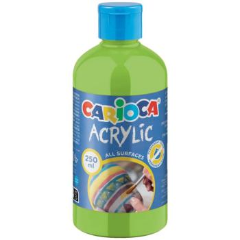 Acrylic Akril festék zöld színben 250ml - Carioca kép